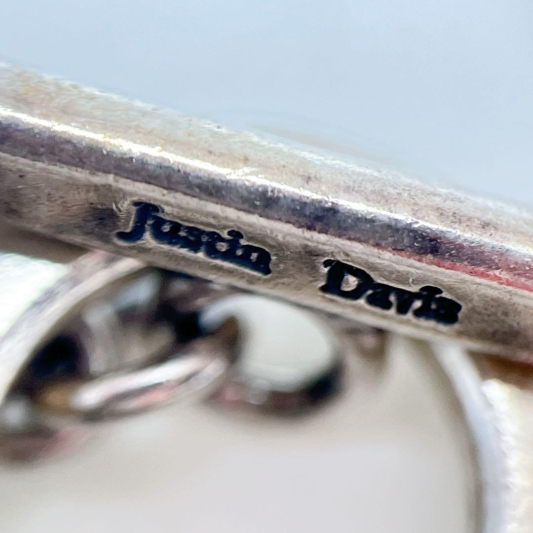 ジャスティンデイビス　クラウン　トグル　ブレスレット　925