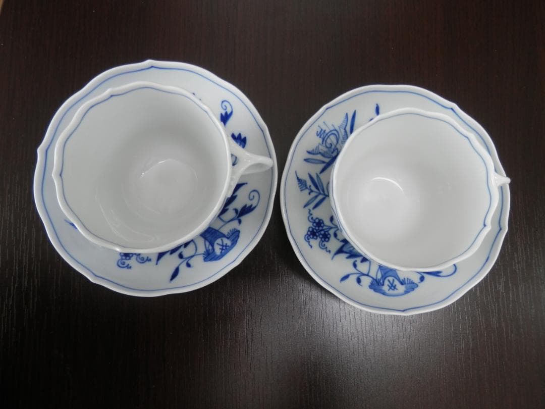 マイセン　コーヒーカップ＆ソーサー　（２客）