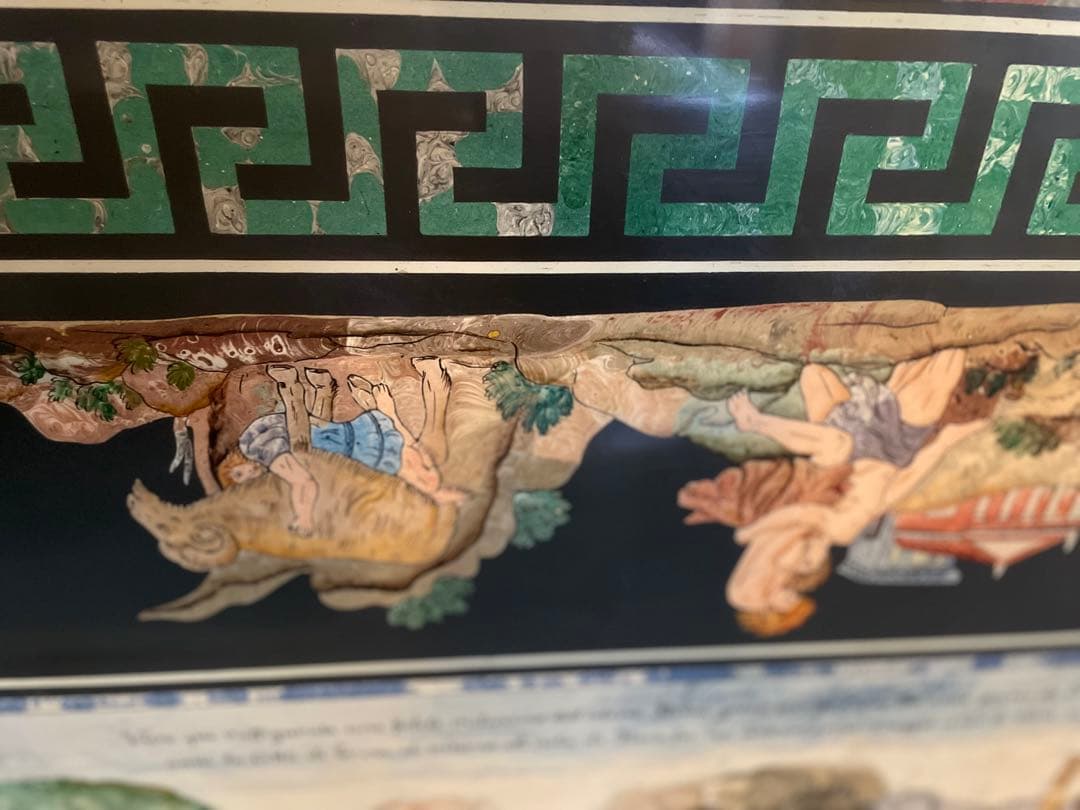 その他 Italian Scagliola Tabletop