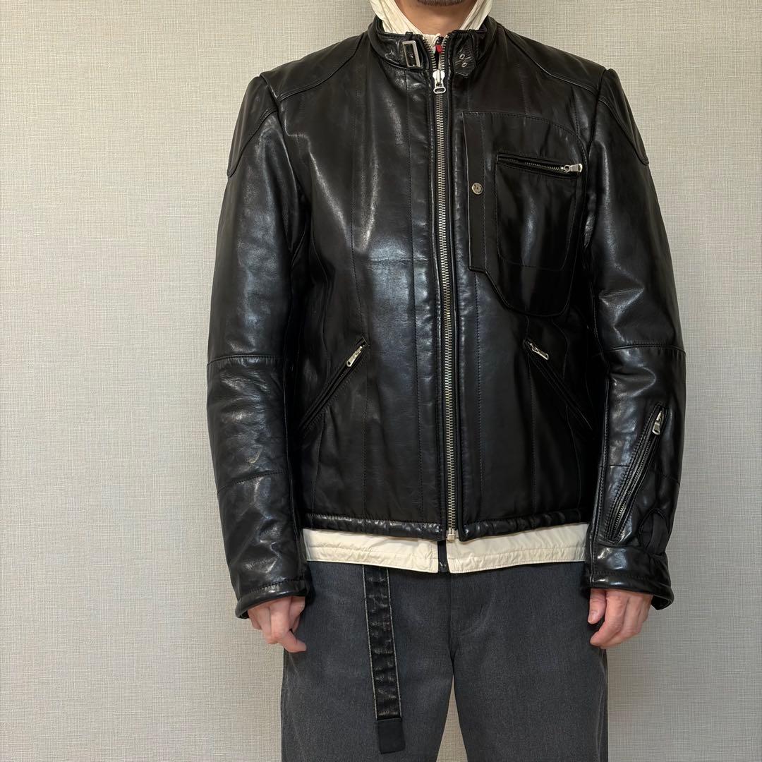 CP company レザー ジャケット Dポケ ビンテージ シーピーカンパニー