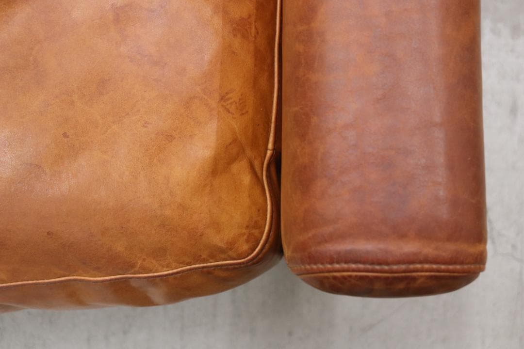 アクメ ファニチャー フレスノ ソファ 1P 1シーター 本革 レザー