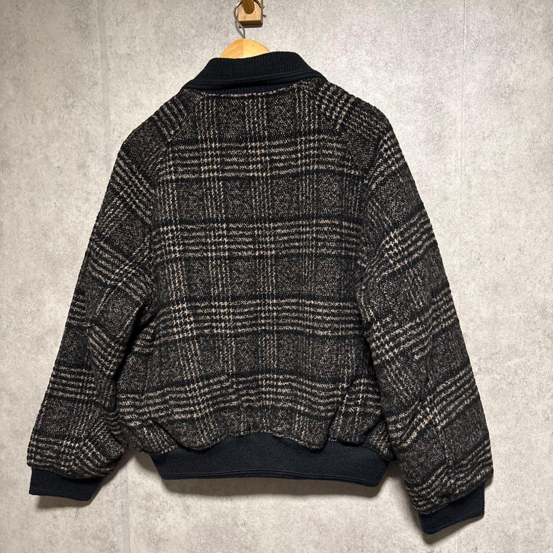 zara ザラ　リブ襟切り替えジャケット M