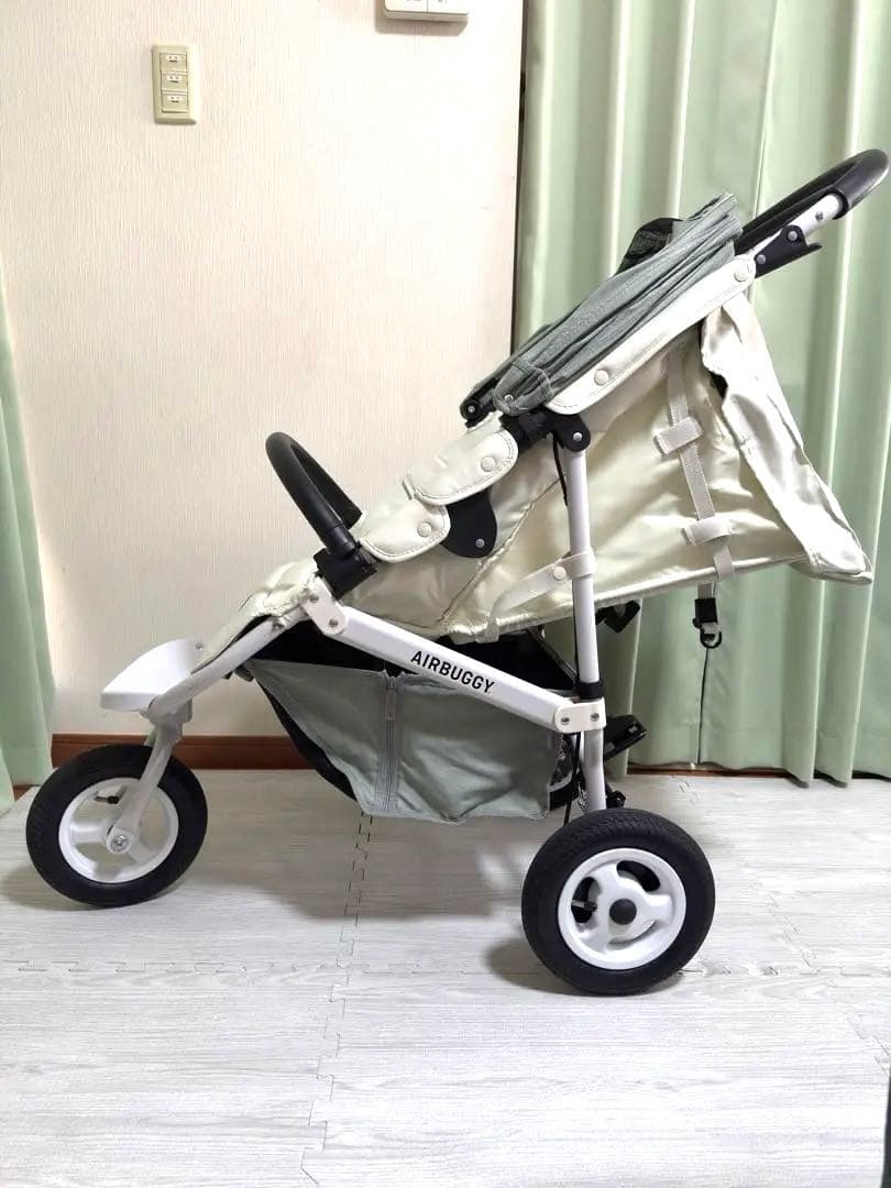 【美品】　エアバギー　ココブレーキexフロムバース　グラスグリーン