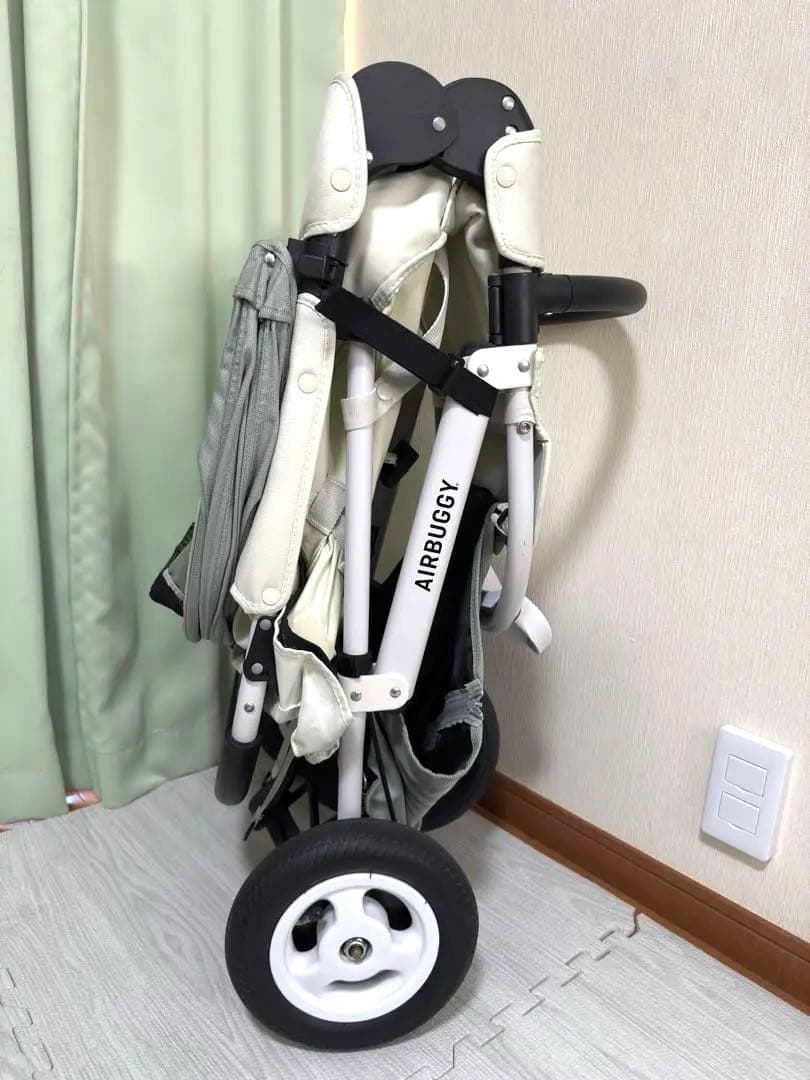 【美品】　エアバギー　ココブレーキexフロムバース　グラスグリーン