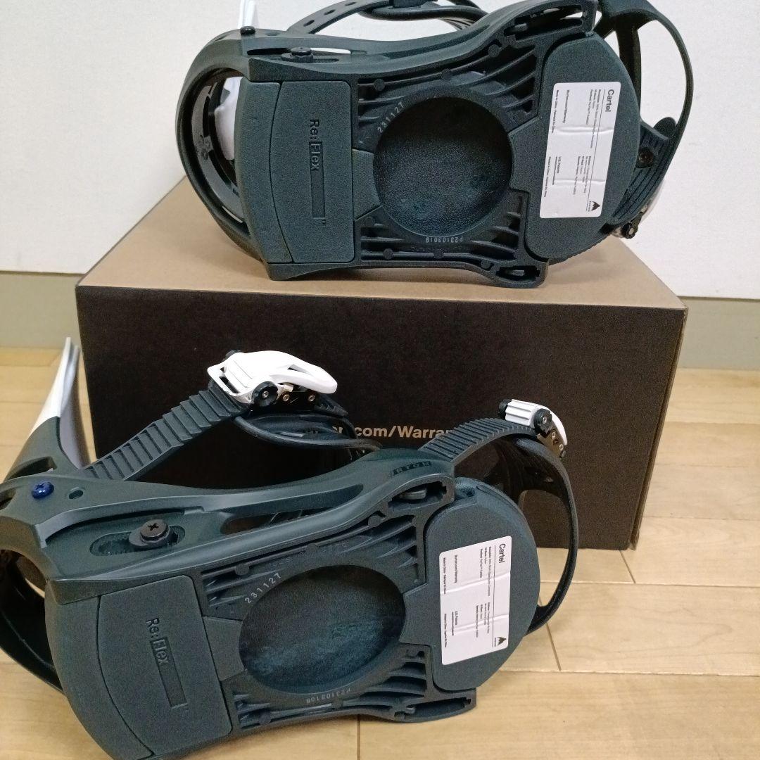 中古　24-25 Burton Cartelスノーボード ビンディング　サイズM