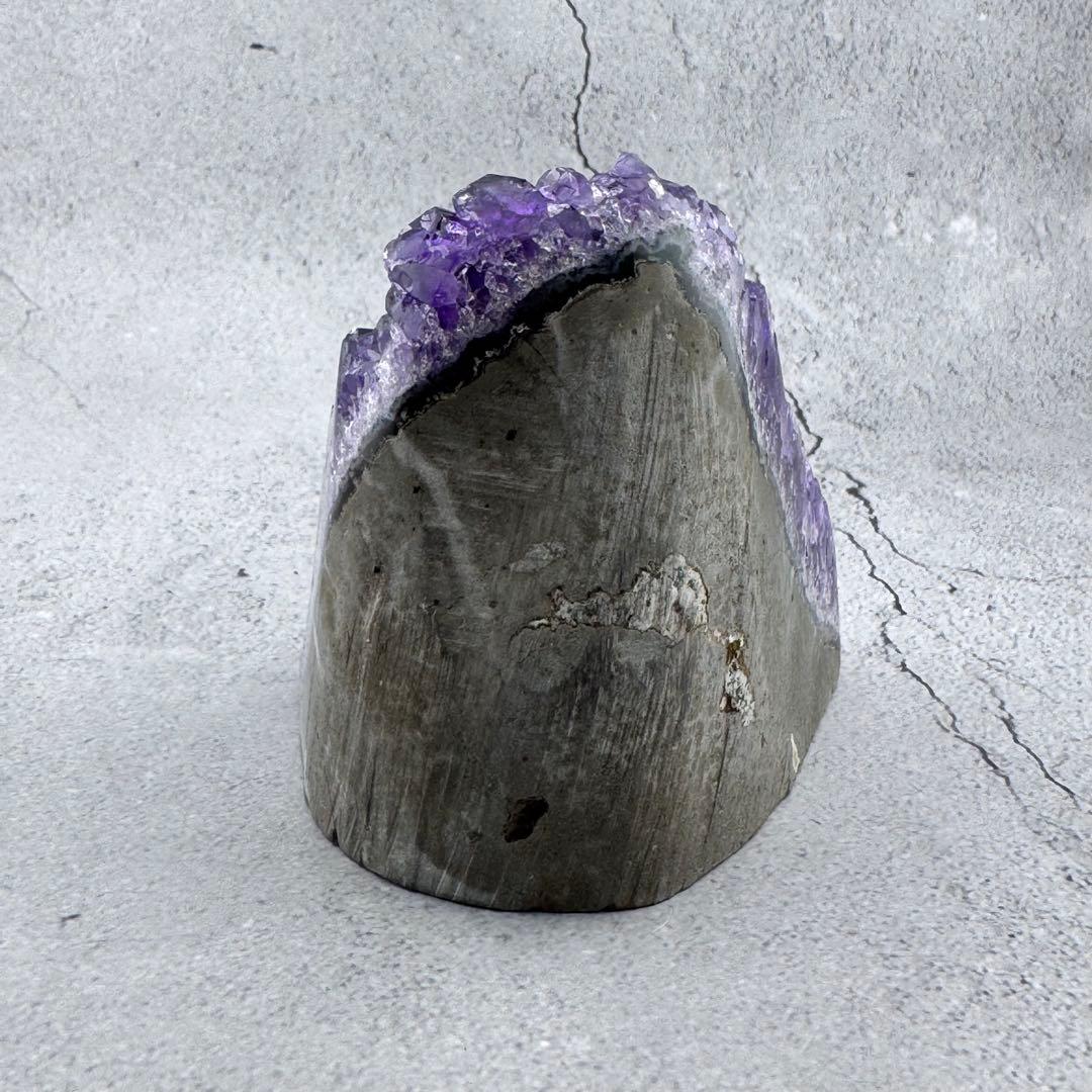 G-191高品質アメジスト クラスター 原石　ウルグアイ産 高濃度 天然石