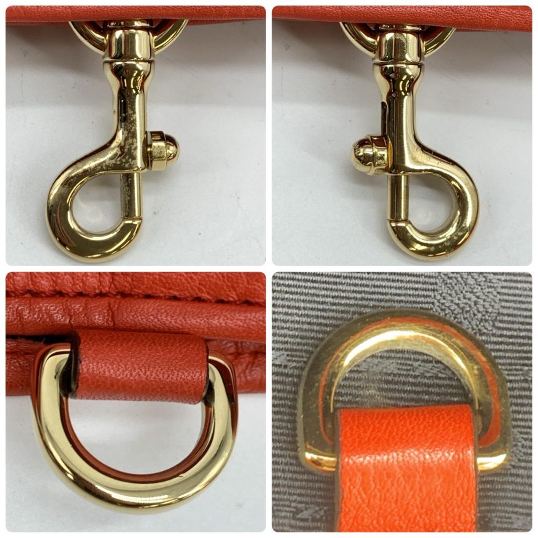 ロエベ ヘリテージ トートバッグ 本革 コーラルレッド オレンジレッド 紅色