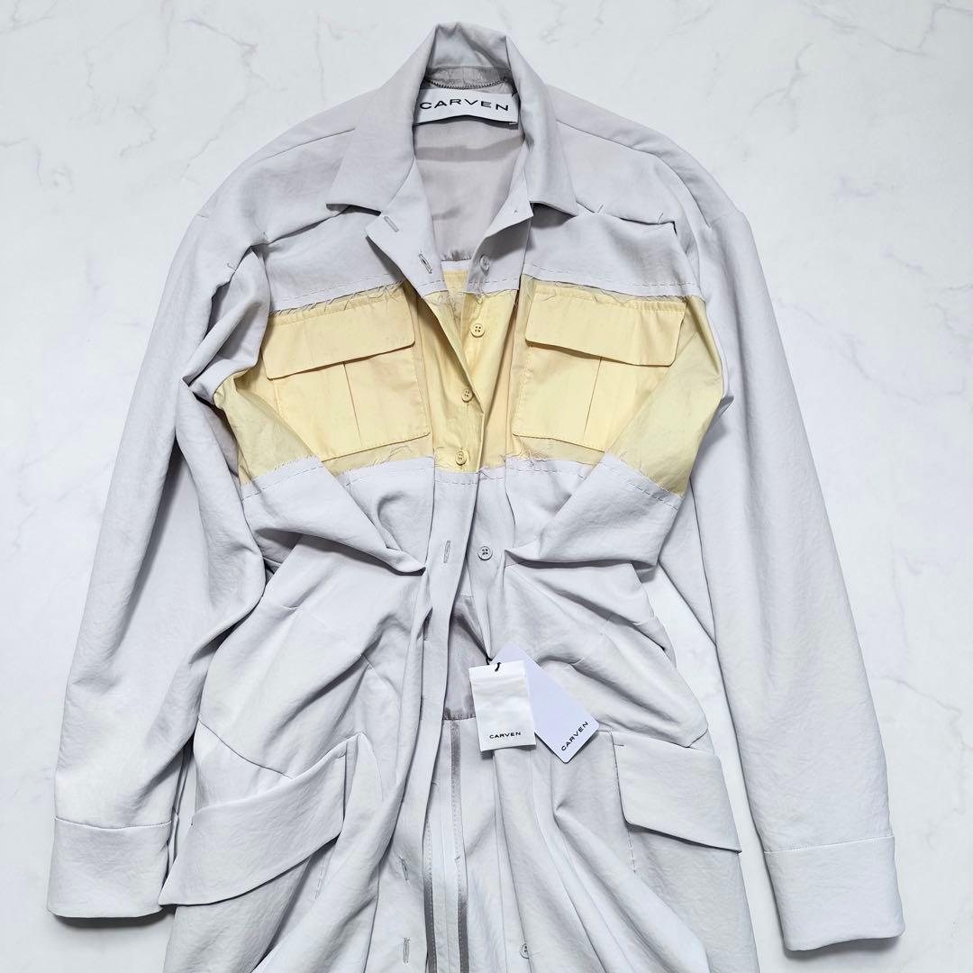 コレクションモデル✨CARVEN Gathered Shirt Dress 34