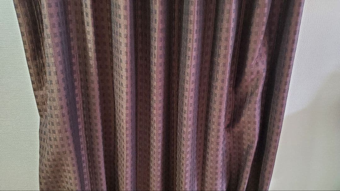 フジエテキスタイル ドット柄 カーテン 幅1000×高さ2200