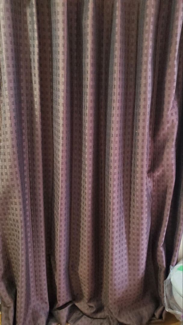 フジエテキスタイル ドット柄 カーテン 幅1000×高さ2200