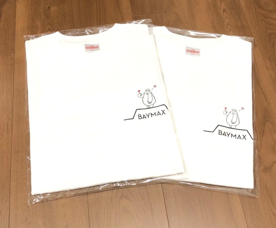 ベイマックス　Happyくじ　 ハッピーくじ B賞Tシャツペア　2枚セット