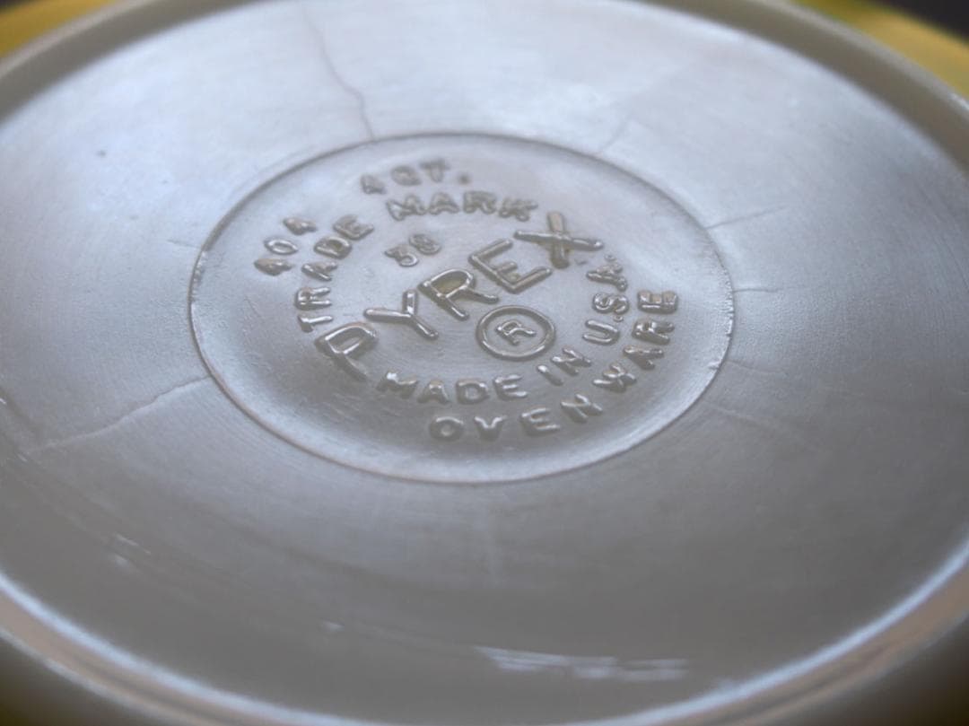 オールド パイレックス ミキシングボウル 4点 PYREX /K168