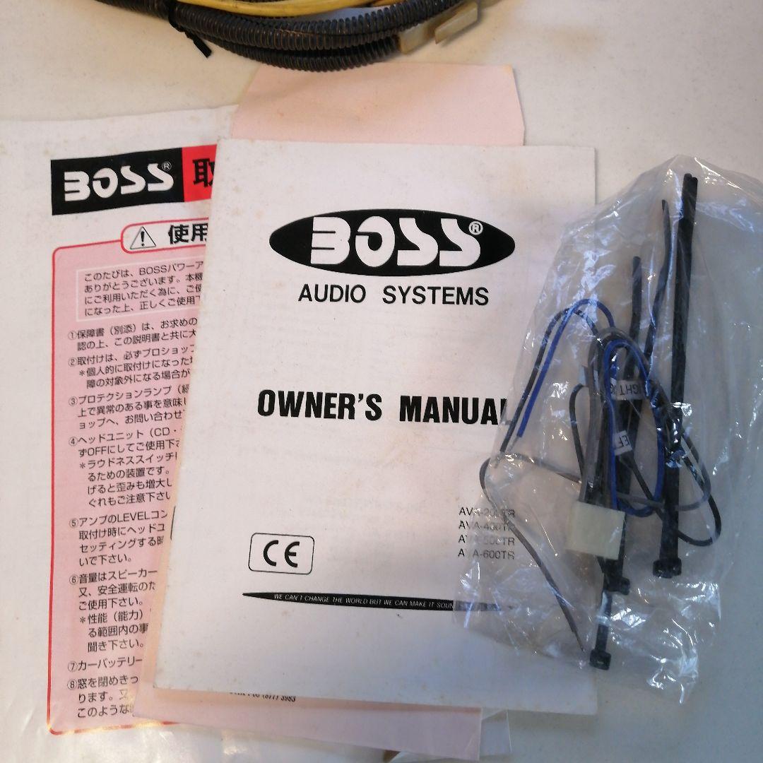 パイオニア TS-WX100+ハイパワーアンプBOSS 600W+直結電源配線付
