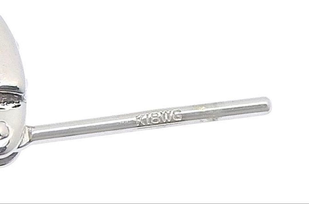 ダイヤモンド　フープ　ピアス