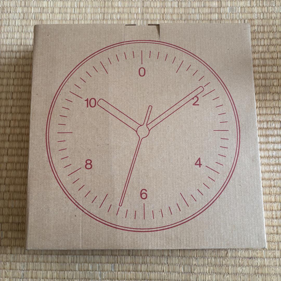 最終値下げ　新品未使用★無印★ジャスパー・モリソン★壁掛け時計★オリジナル品
