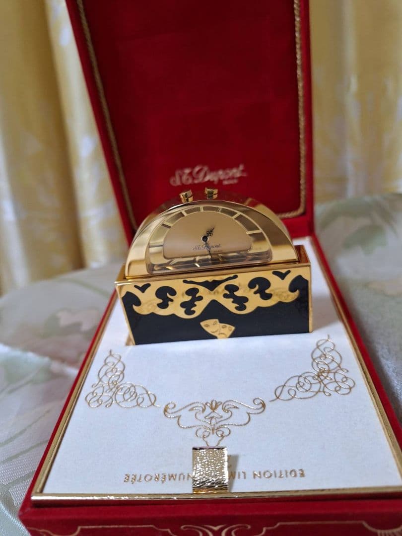 デュポン　テアトロ　置時計　※希少性有り