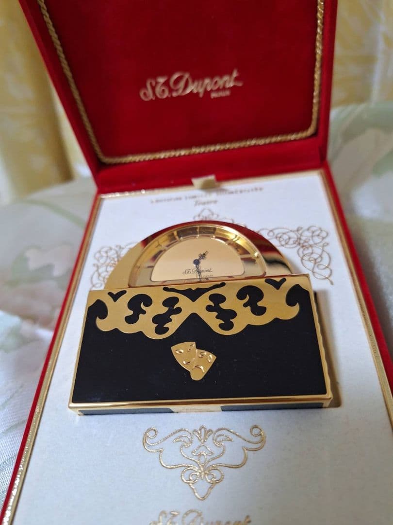 デュポン　テアトロ　置時計　※希少性有り