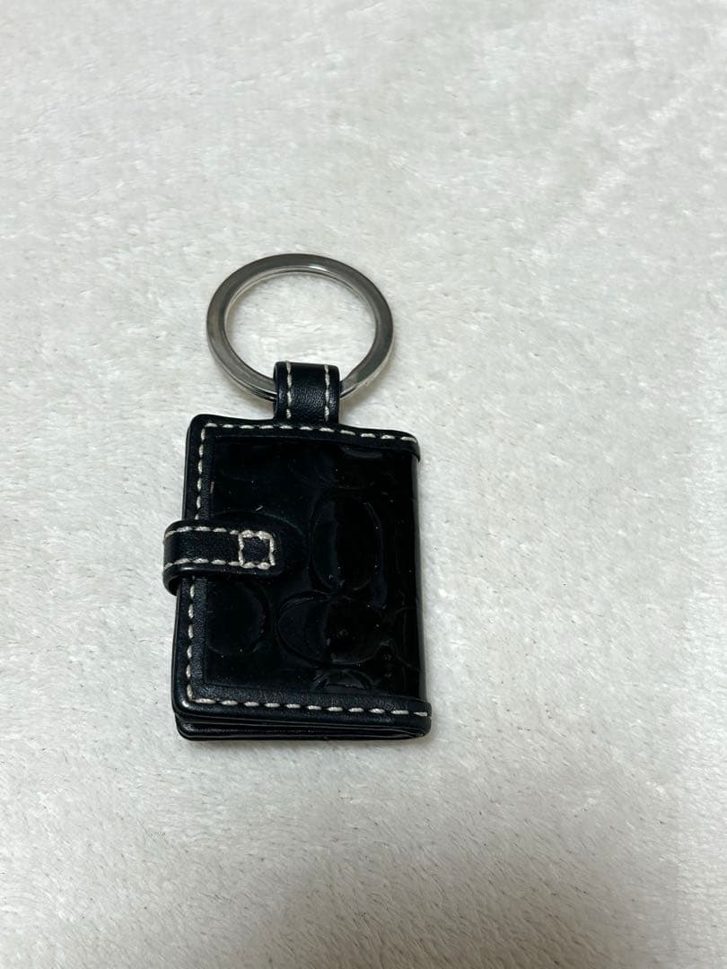コーチ COACH キーホルダー 写真 キーリング フレーム チャーム