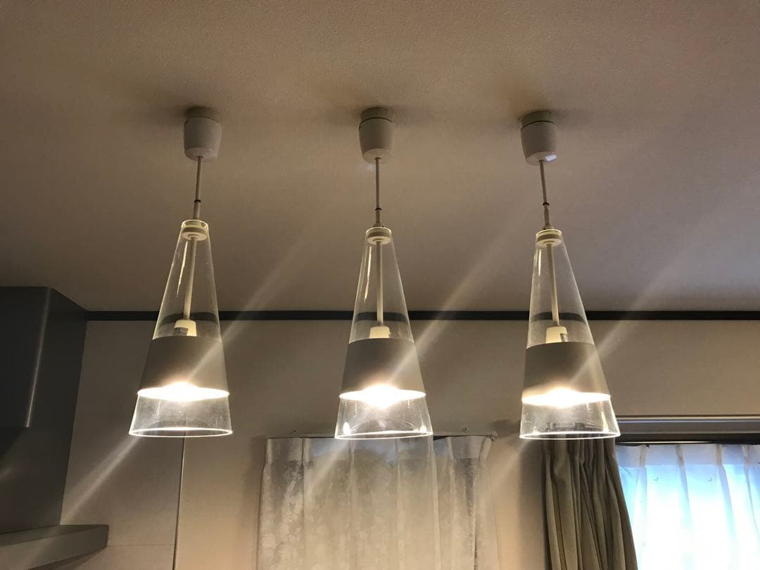 マックスレイ MAXRAY LEDペンダント ホワイト　3灯セット