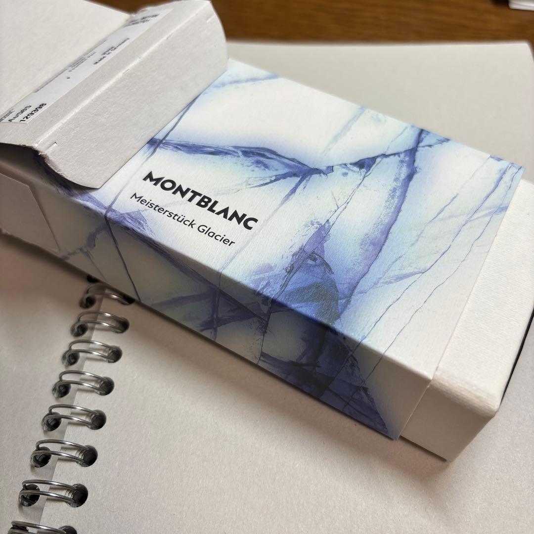 新品 モンブラン マイスターシュテュック グレイシャー クラシック F 万年筆