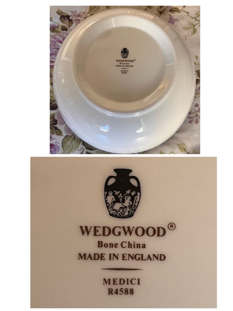 【黒壺美品】ウェッジウッド★メディチ★ラージボウル