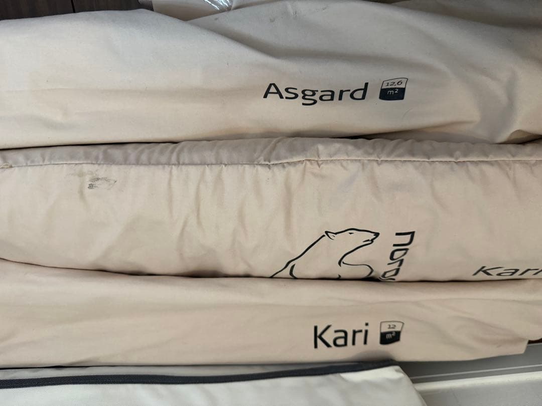 ノルディスク　アスガルド12.6 カーリタープ12 ジップインフロア