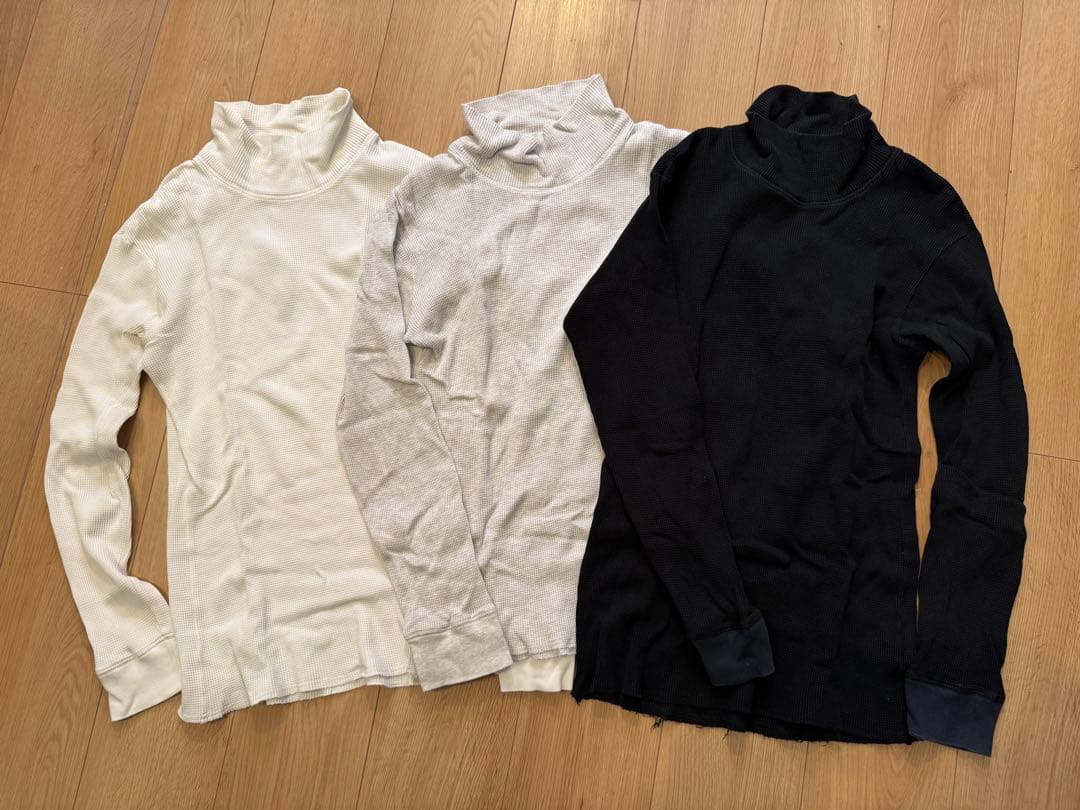 か*に様 sans limite ハイネック サーマル 3枚セット 0