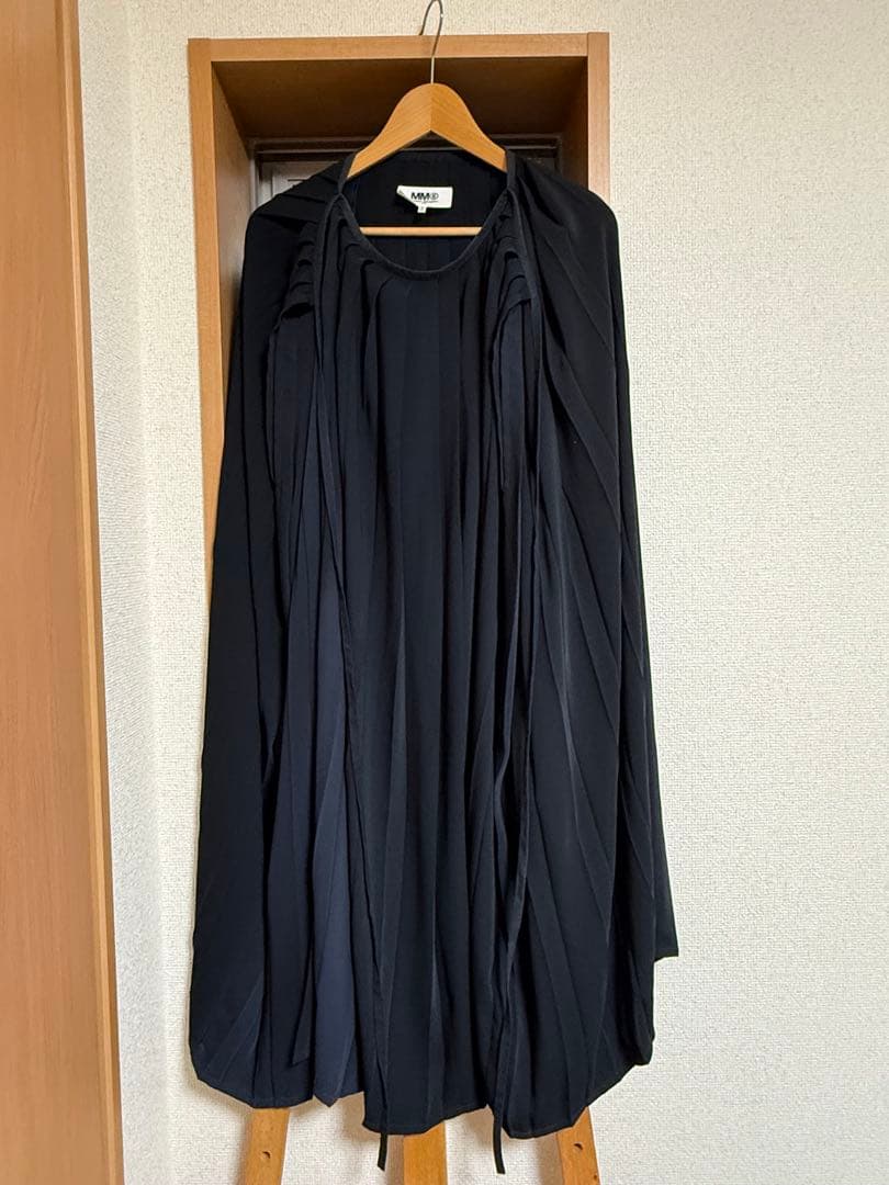 MM6 Maison Margiela ブラック ロングドレス