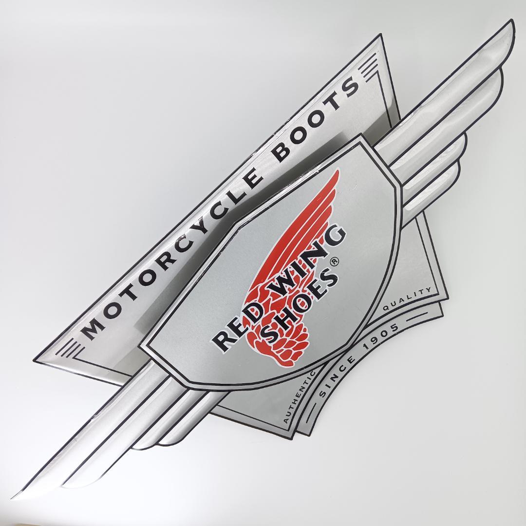 レッドウィング　看板　red wing　アドバタイジング　ディスプレイ　バイク