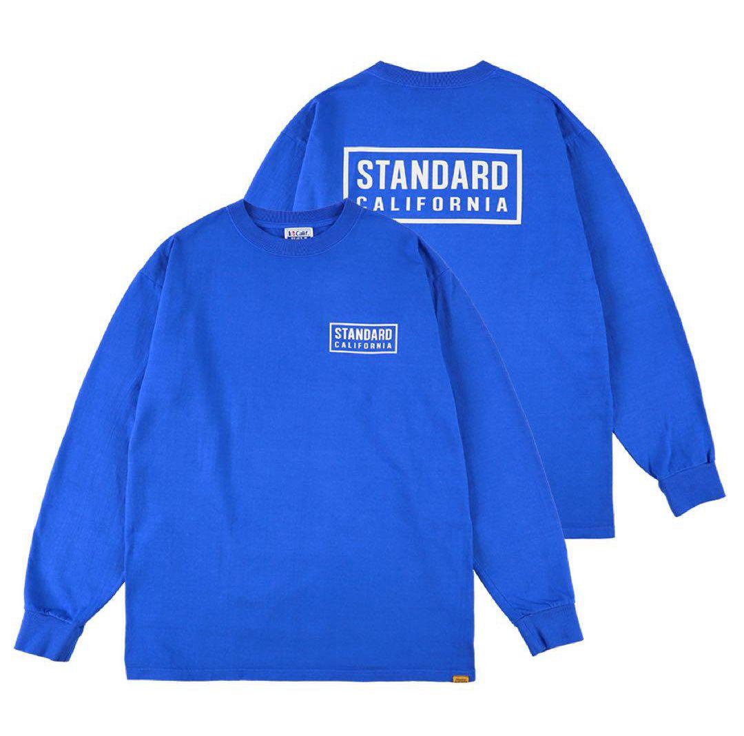 スタンダードカリフォルニア　BOX LOGO LONG T-SHIRTS