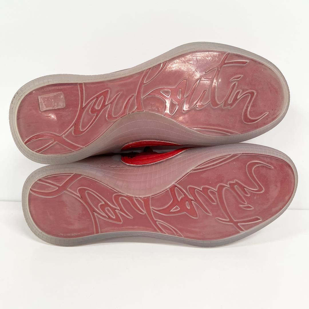 【未使用級】42.5 アルポアドル　クリスチャンルブタン スニーカー