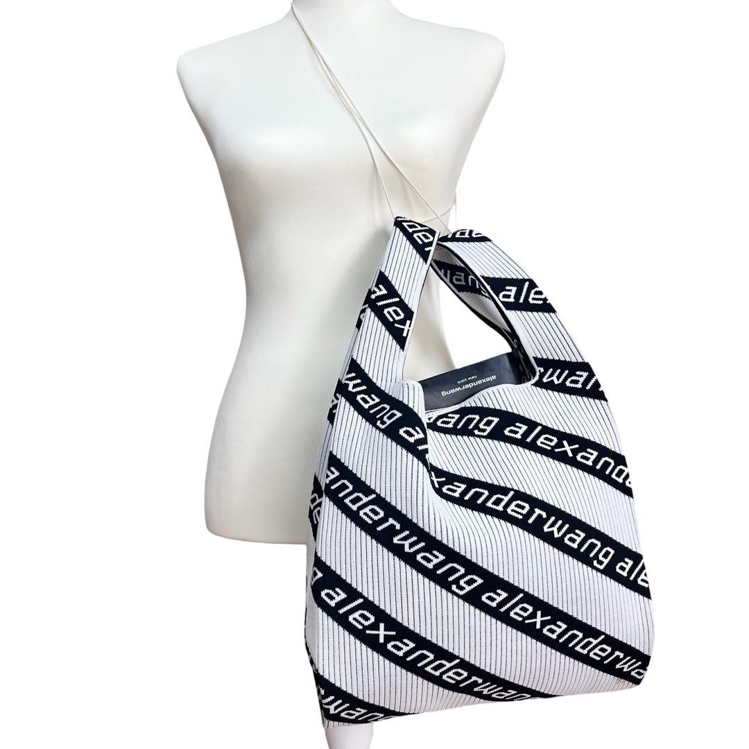 バッグ alexanderwang Knit Medium Shopper Bag