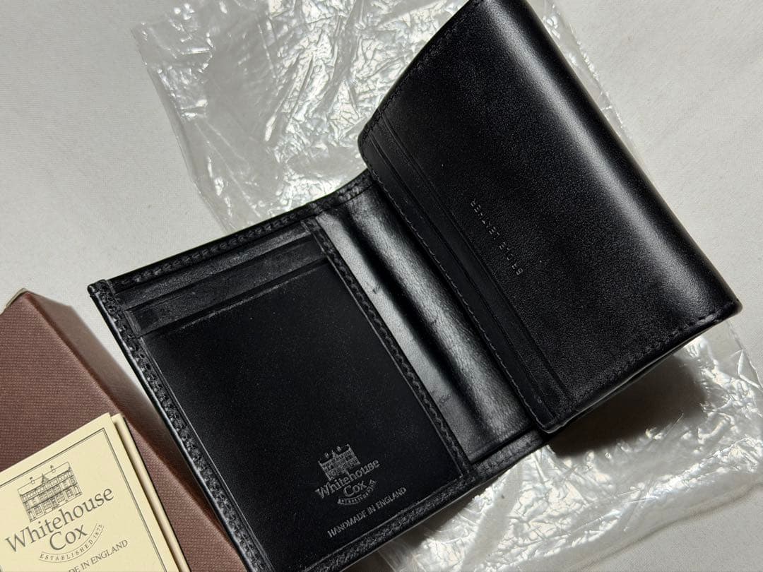 ホワイトハウスコックス S1975 コンパクトウォレット ブライドルレザー