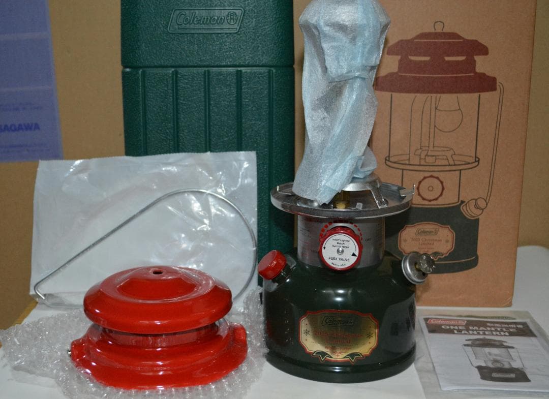 訳あり・グローブ、LED無❕コールマン 2025クリスマスリミテッドエディション