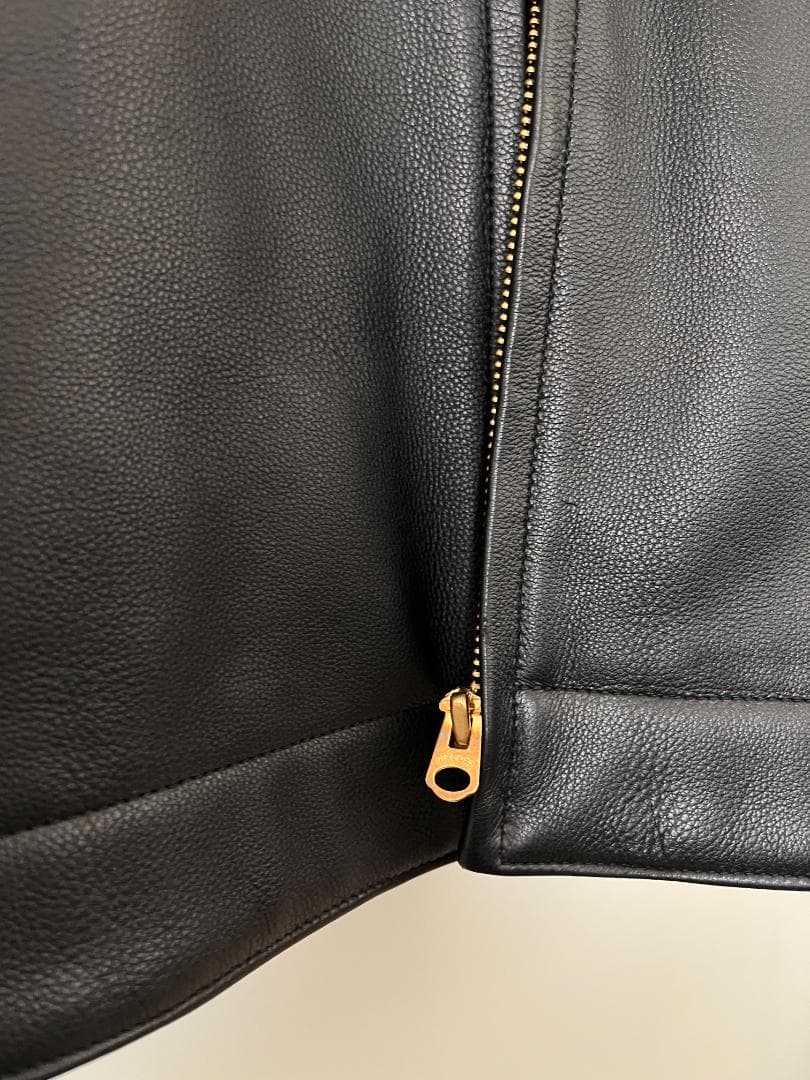 COMOLI カーフスキンジップショートジャケット サイズ2