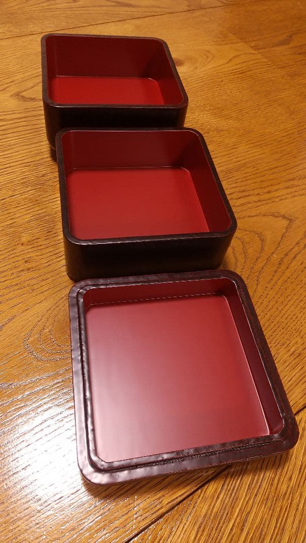 御一人様用姫 重箱 漆器 作家物 一人でもきちんとお正月を迎えたい方へ