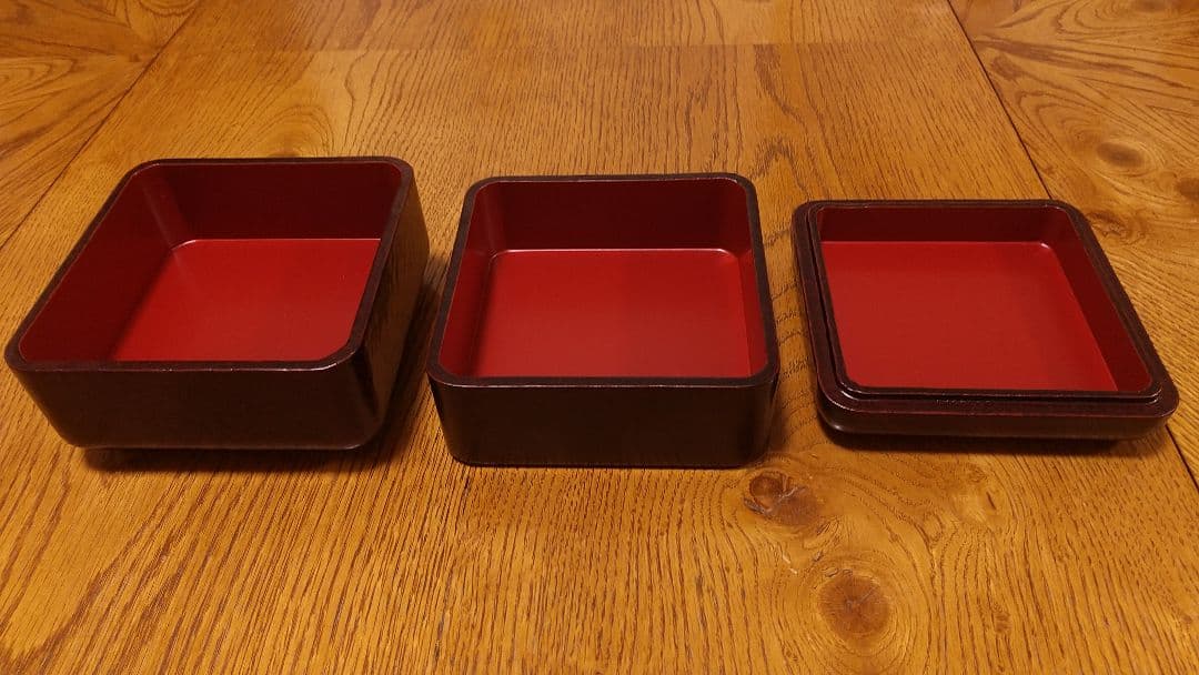 御一人様用姫 重箱 漆器 作家物 一人でもきちんとお正月を迎えたい方へ