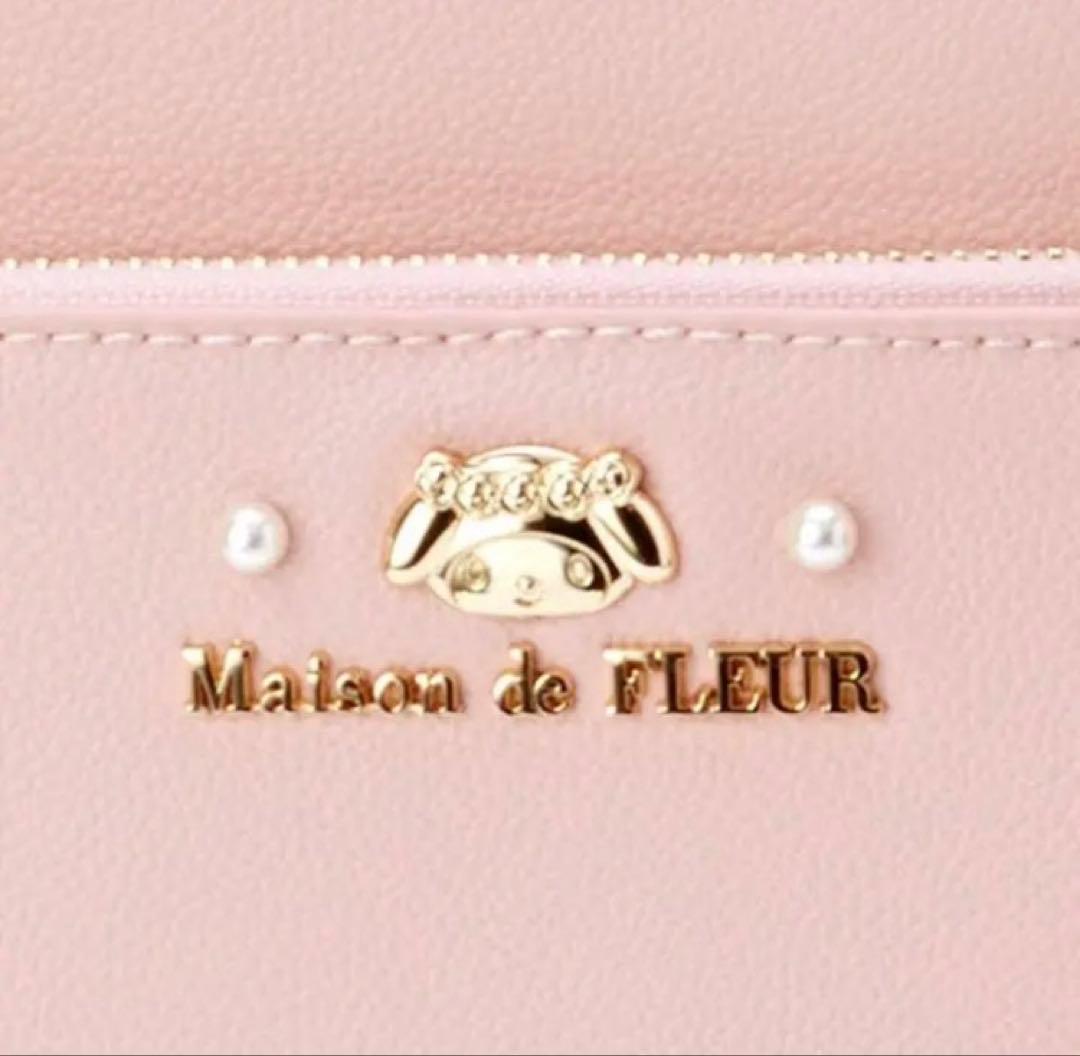 メゾンドフルール マイメロディ サンリオコラボ リボンリュック Mサイズ ピンク