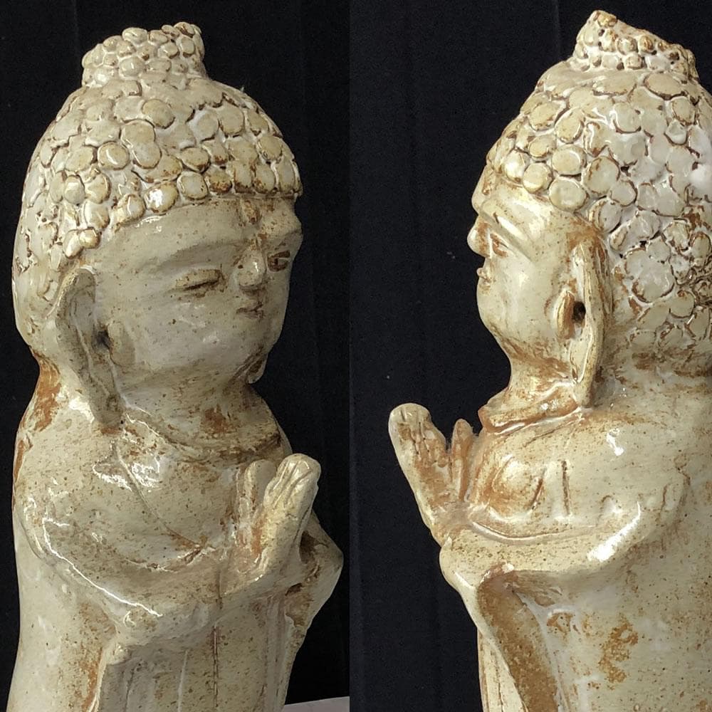 w099 陶器 仏像 仏様 お地蔵様 観音様 大仏様 地蔵菩薩 置物