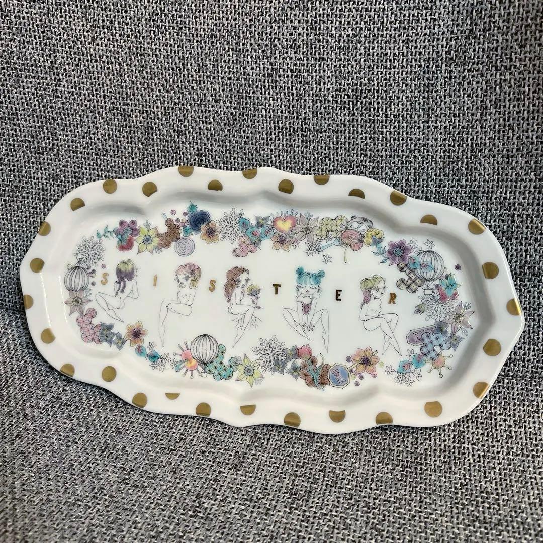 貴重　今川朋実 九谷焼　若手作家SISTER デザイン 皿