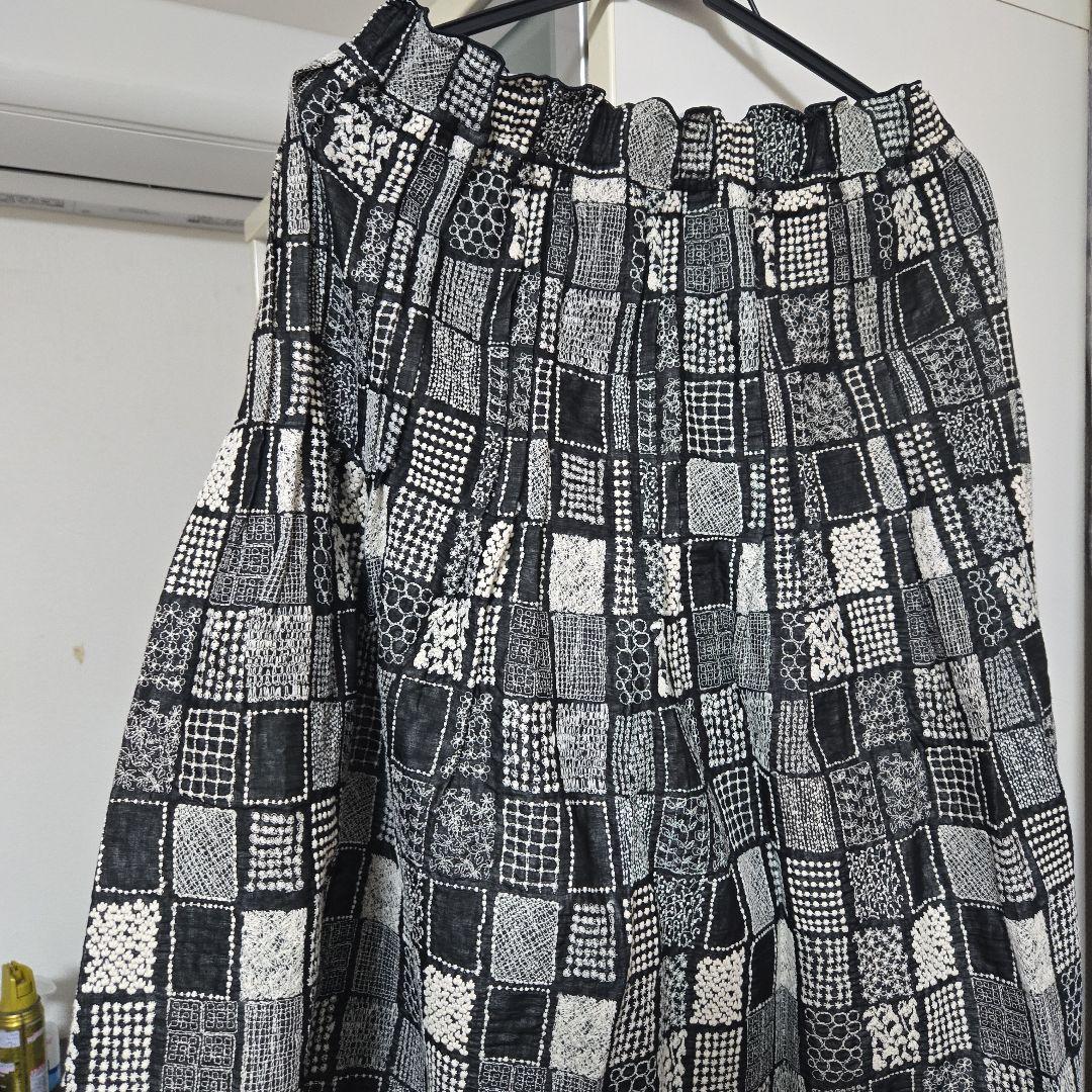 pjc　大西和子　刺繍スカート