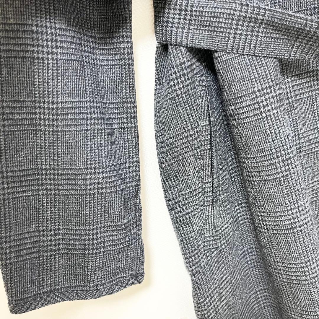 【タグ付未使用】リビーリュッカ ライナー付き 本革 ノーカラー コート ブラック