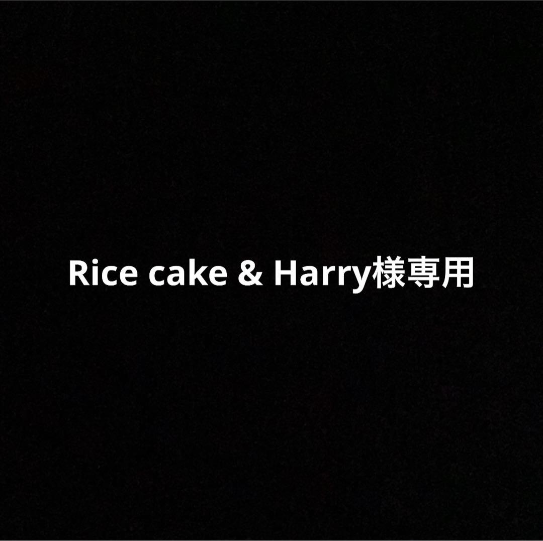 Rice cake & Harry③