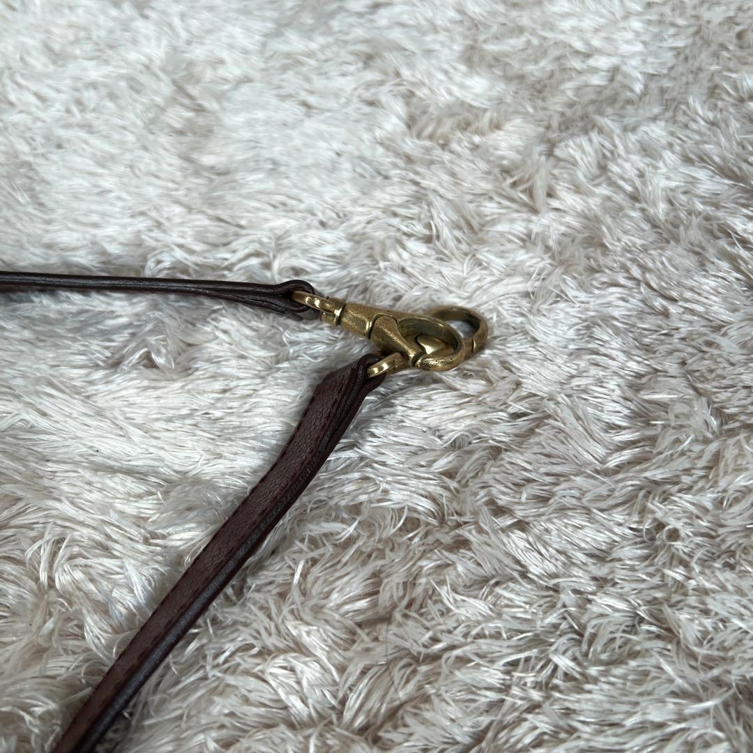 オールドコーチ　ショルダーバッグ　2way　マディソン　レザー　ブラウン