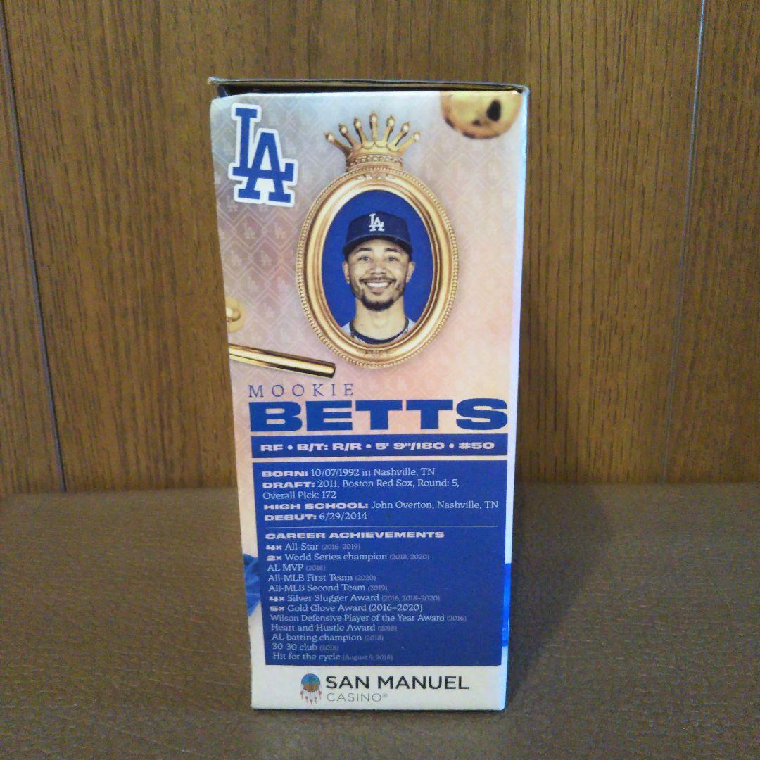 DB様【球場配布】Mookie Betts ボブルヘッド ムーキー・ベッツ　希少