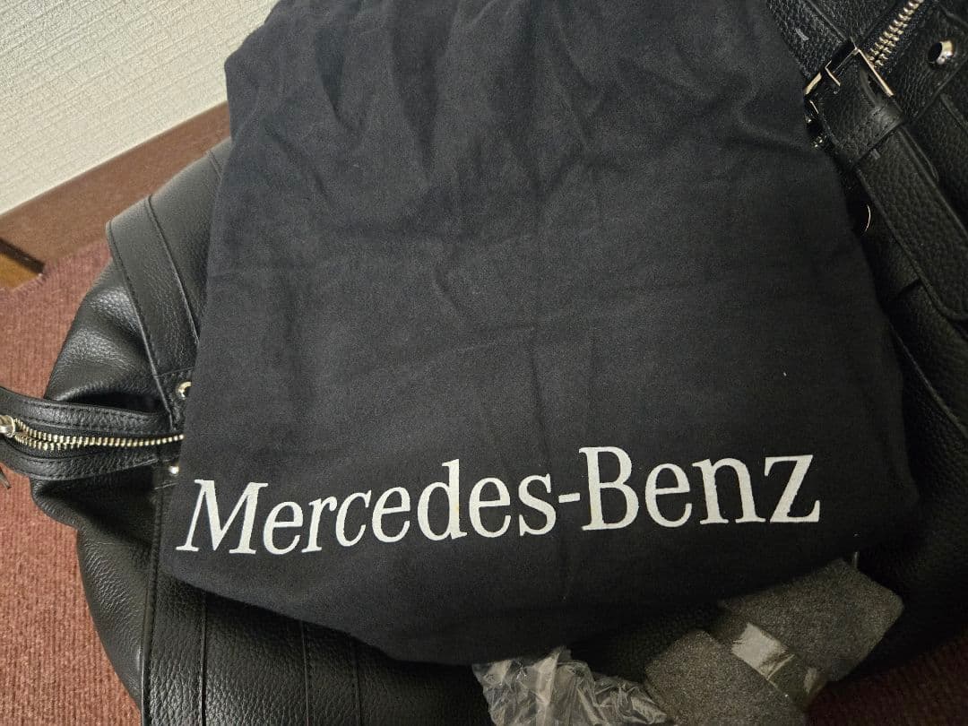 新品未使用　メルセデスベンツ×ゴールドファイル　ボストンバッグ