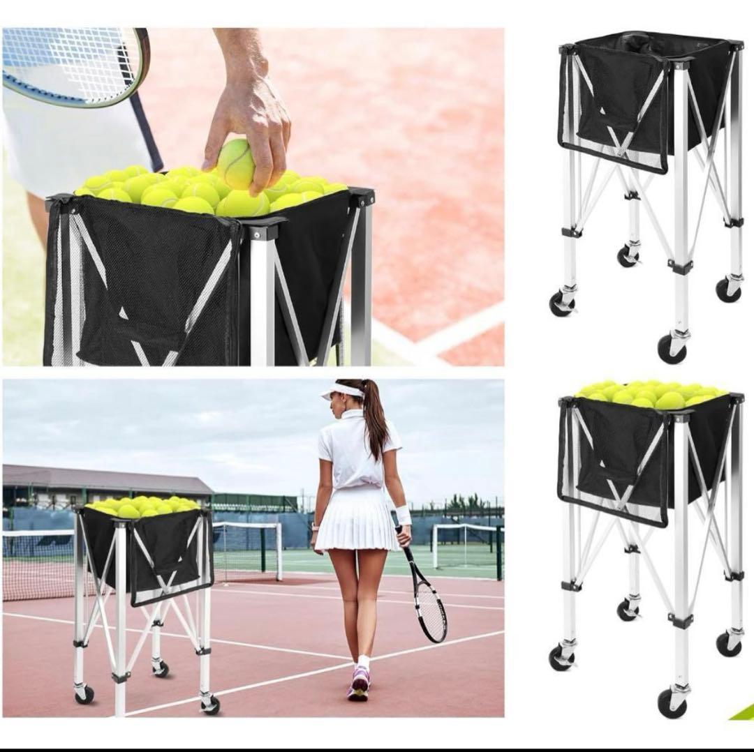 テニスボールかご キャリーバッグ付き
