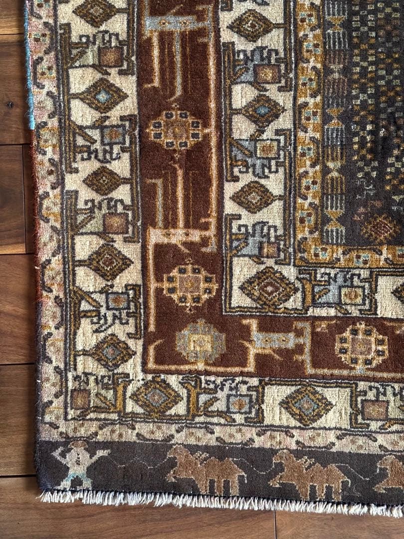 トライバルラグ　ヴィンテージラグ　アフガン　トルクメン　アリホジャ　プリミティブ