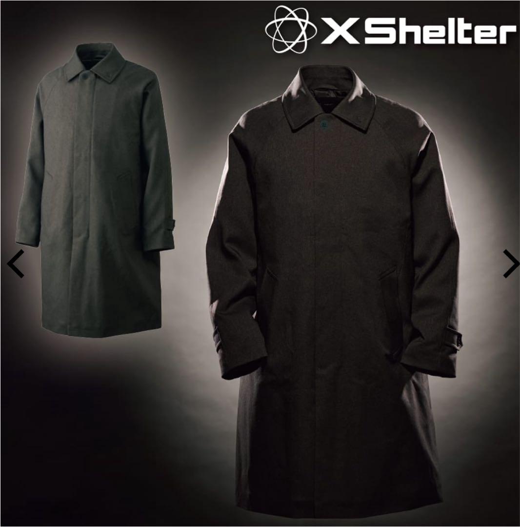 K*y様 ワークマン エックスシェルター 断熱β ステンカラーコート L ブラッ