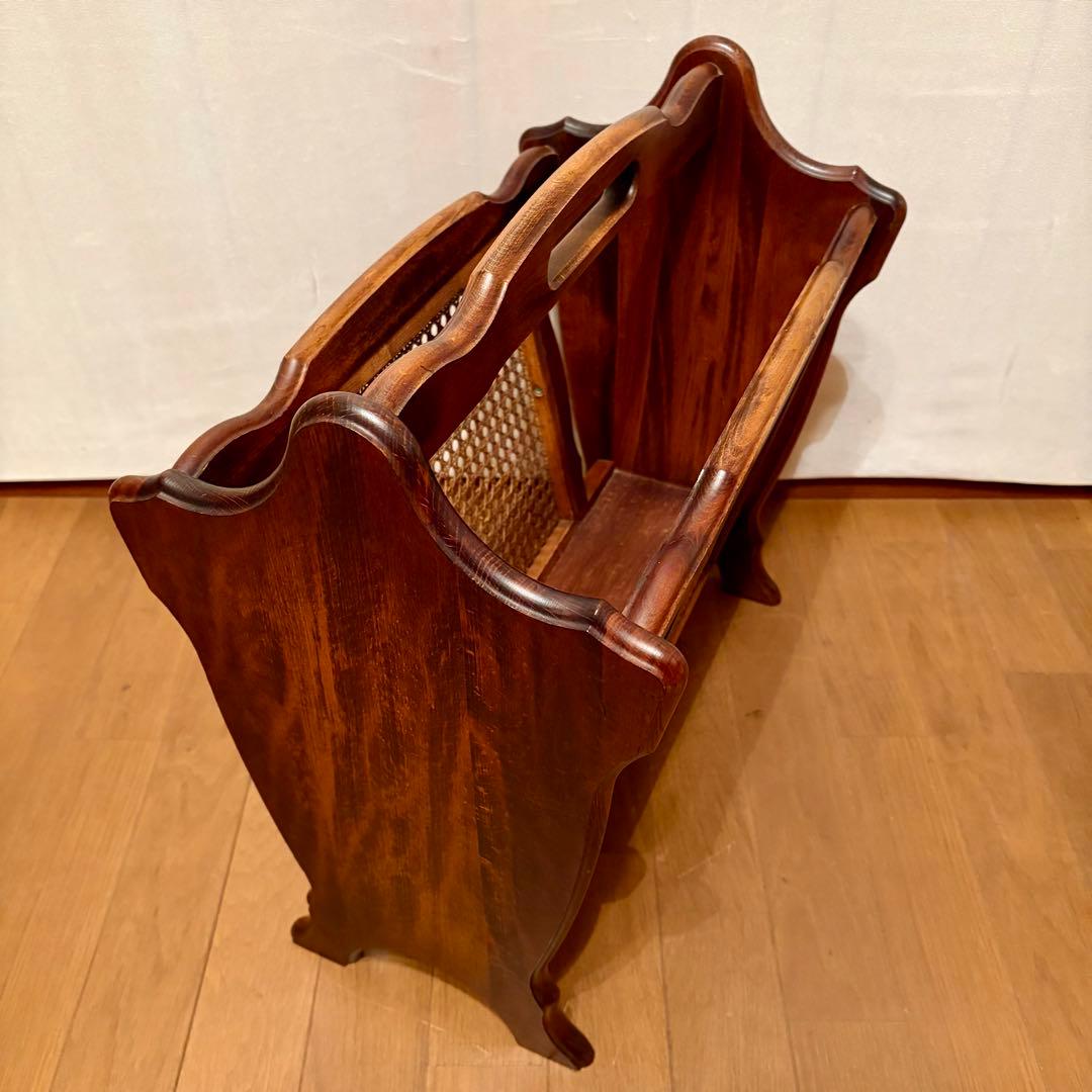 【karimoku】\"コロニアル\"マガジンラックAC0101NK